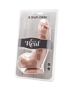 Hahn 8 Zoll mit Kugeln Fleisch