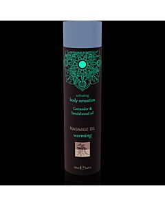 Shiatsu Massageöl Erwärmung - Koriander & Sandelholzöl 100ml