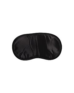 Dunkle Satin Augenmaske