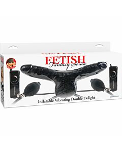 Doppel aufblasbaren Penis mit Vibration