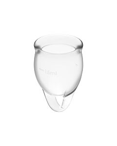 Satisfyer fühlen sich sicher Kit Copa Menstruation Transparente 15 + 20ml