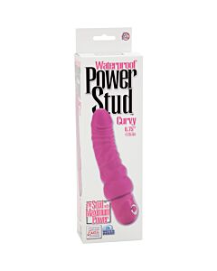 Kraftbolzen kurvige rosa Vibrator realstico