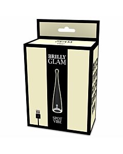 Clitoraler Vibrator Schwarz Glanz