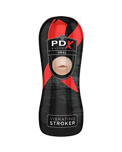 Pdx Elite vibrierender oraler Stroker