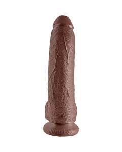 König Hahn 9 'realistische Penis braun 229cm