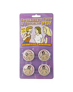 Bachelorette Party in Bearbeitung Pin