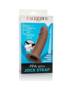 Ppa mit Jock Strap - braun
