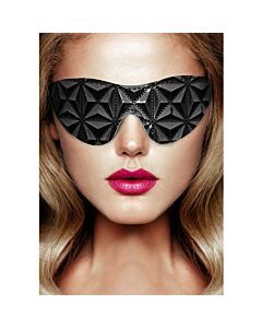 Luxus-Augenmaske schwarz