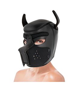 Neopren Maulkorb Dunkle Schnauze