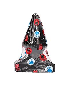 Alle schwarzen Stecker anal 20,5cm