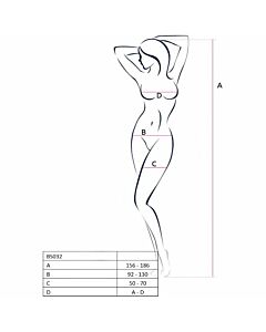 Feuerroter Bodystocking