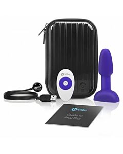 B-Vibe Rimming Petite Fernbedienungsstecker lila