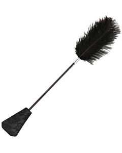 Peitsche Love Feder Schwarz 56cm