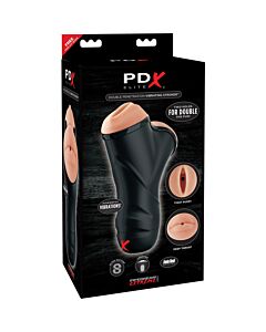 Pdx Elite Doppelpenetration vibrierender Stroker