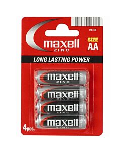 Maxell Zink AA LR6 4er-Pack: Unendliche Energie