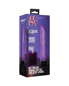 Real Slim Vibrator 20cm - Lila