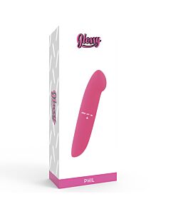 Glanzender Rosa Vibrator