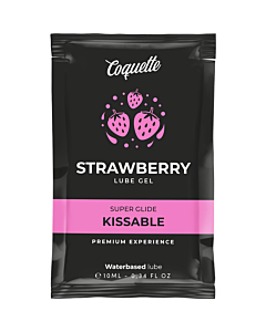 Coquette Cosmetics - Essbarer Erdbeer-Kuss-Gleitmittel 10ml