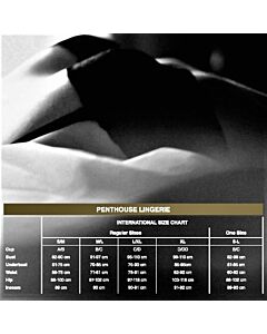 Elegantes Blumen-Body XL von Penthouse