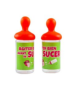 Flasche Junggesellenabschied "Freches Zahn