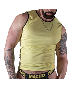 T-Shirt Macho Gelb - Sportlich S/M