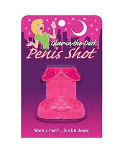 Glanzender Pink Shot