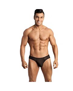 Tanga Eros Tul Schwarz