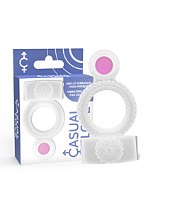 Doppelter Transparenter Lust-Ring