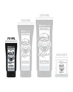 Schwarzes Loch - Analdilatationsgel 70 ml