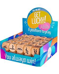 Alive - Get Lucky Box Würfel 6 Positionen 50 Stücke