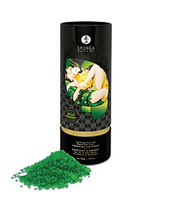 Shunga Lotusblüten Badesalz 500g - Totes Meer - Grün - Sinnlicher Duft