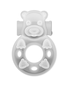 Häschen-Ring Transparent VibraClítoris