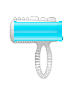 Vibrationszungenring Blau "Blue Bliss