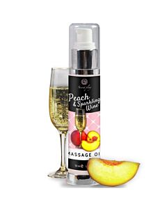 Massageöl Pfirsich & Sekt 50 ml - Secretplay