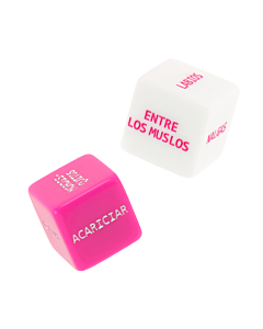 Sinnliche Würfel Spanisch