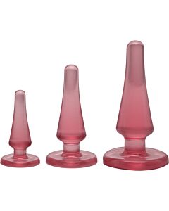 Set Anal Crystal Jellies - Rosa
Anal-Set Crystal Jellies - Rosa
