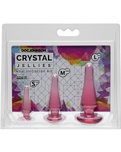 Set Anal Crystal Jellies - Rosa
Anal-Set Crystal Jellies - Rosa