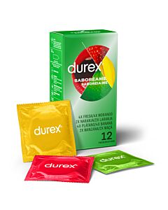 Pack Geschmacksrichtungen Durex 12 Stk.