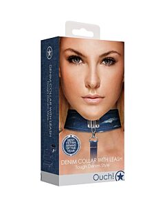 Kragen Blau Denim - Ouch!