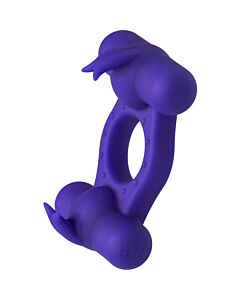Triple Orgasmus Ring - Wiederaufladbarer Silikon