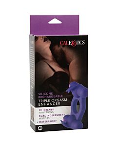 Triple Orgasmus Ring - Wiederaufladbarer Silikon
