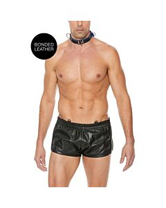 Deluxe Blaues Bondage-Halsband