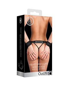 Samtwendelschlingen mit Klettverschluss und Griff | Verstellbar und vielseitig