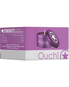 Massagekerze Naughty - Lila