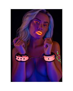 Handschellen Glowpuppe