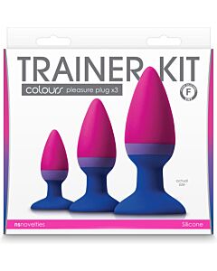 Kit Anal Farben - Vibrierender Analtrainer