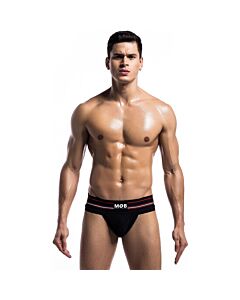 Klassischer breiter Jockstrap-Fetisch - Schwarz - Sexshop