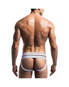 Klassisches Breites Weißes Jockstrap-Fetisch - Sexshop