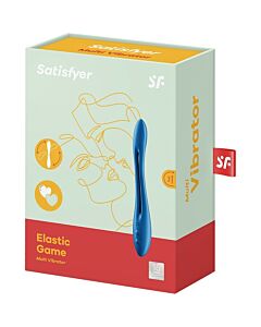Satisfyer Elastic Game - Multifunktionsvibrator Dunkelblau