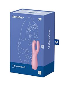 Satisfyer Threesome 3 Vibrator Pink - 3 leistungsstarke Motoren